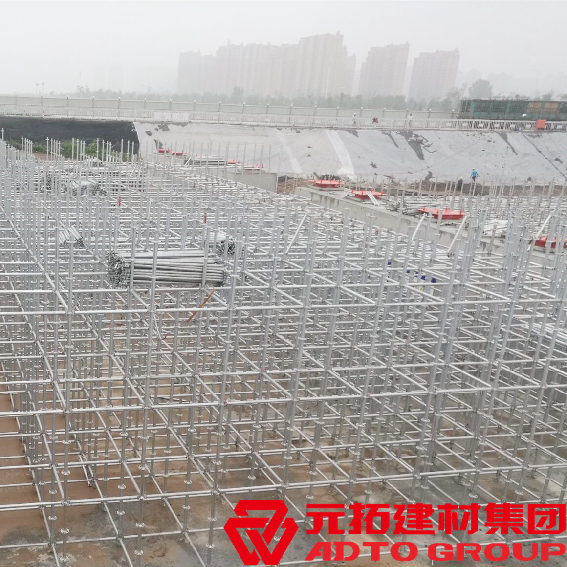 承插式盤扣腳手架數量按照什么算的？