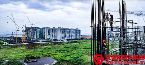菲律賓建筑公司PH062客戶(hù)采購(gòu)元拓圓盤(pán)腳手架、鋼支撐、絲桿、鋁工字梁
