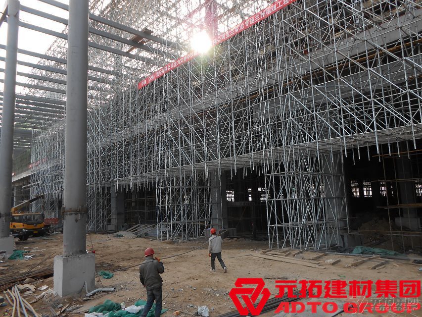 盤扣式腳手架的優(yōu)勢(shì)、構(gòu)造及搭建方式介紹